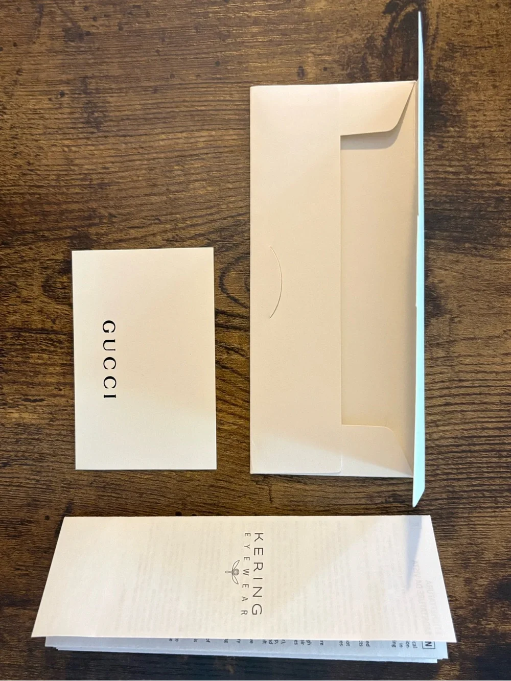 Gucci Acetate Eyeglass Frame with Green Velvet Orange Lined Case